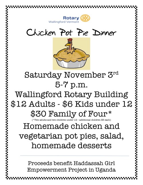 Chicken Pot Pie Dinner 2018